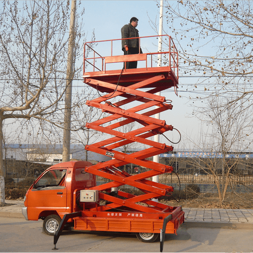 車載剪叉式升降平臺
