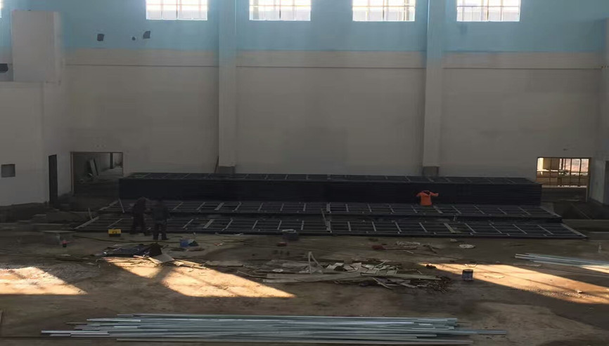 大型階梯舞臺安裝