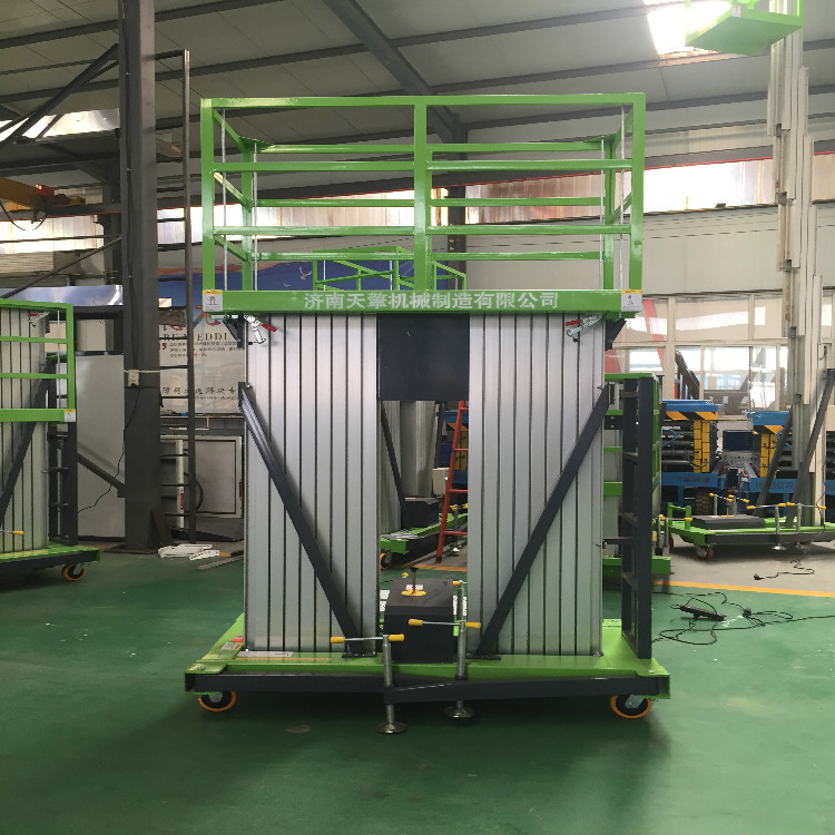 12米雙柱鋁合金升降機